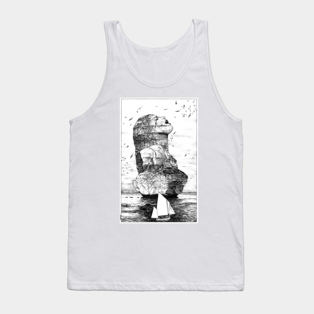 asc 757_La nostalgie est une île (The remains) Tank Top by apolloniasaintclair